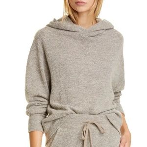 NWT Vince Textured Hooded Sweater